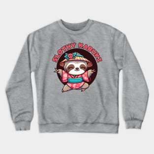 Dancing sloth Crewneck Sweatshirt